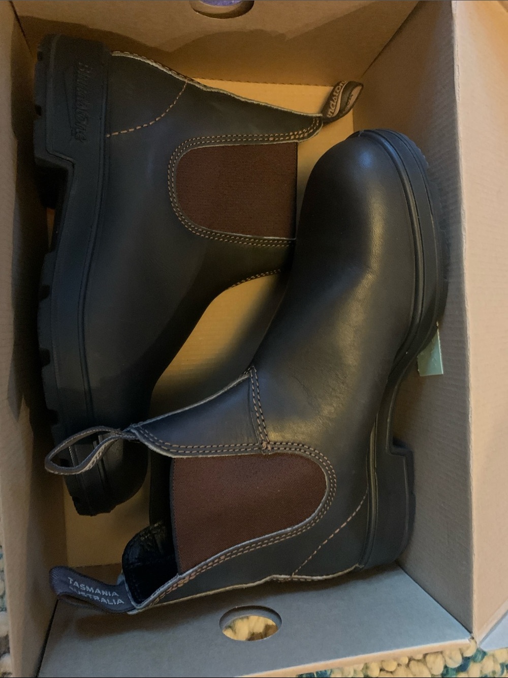 Blundstone brown Leather Chelsea Boots